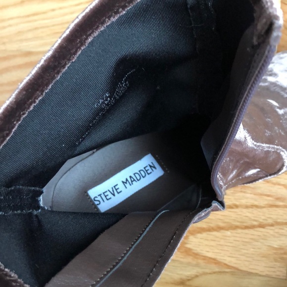 Velvet Steve Madden Booties - Picture 3 of 5
